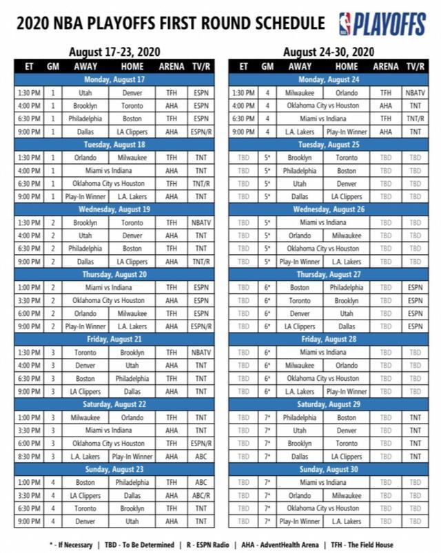 nba最新赛程表，nba最新赛程表爵士灰熊