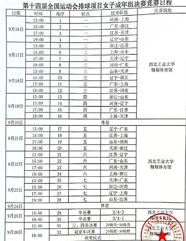 排球赛事2021赛程，排球赛事2021赛程回放