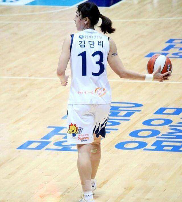 金丹菲，韩国女篮最漂亮的队员